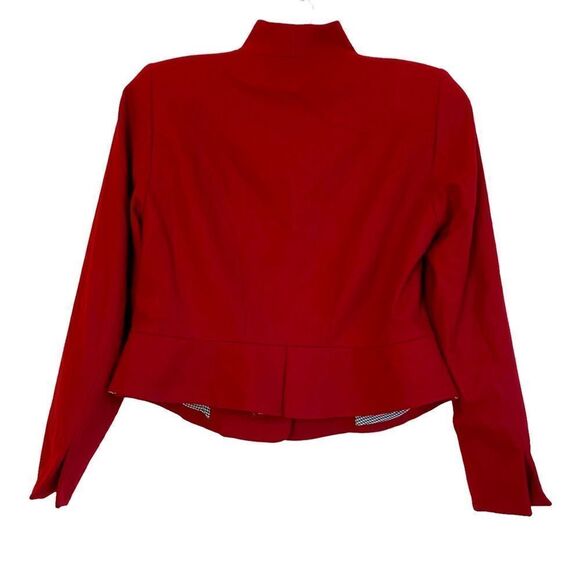 Angermaier Munchen Red Wine Oktoberfest Drindl Wool Jacket Sz EU 44 or US 14 NWT - Picture 4 of 11